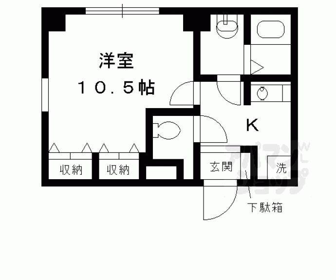 【烏丸アネックス】間取