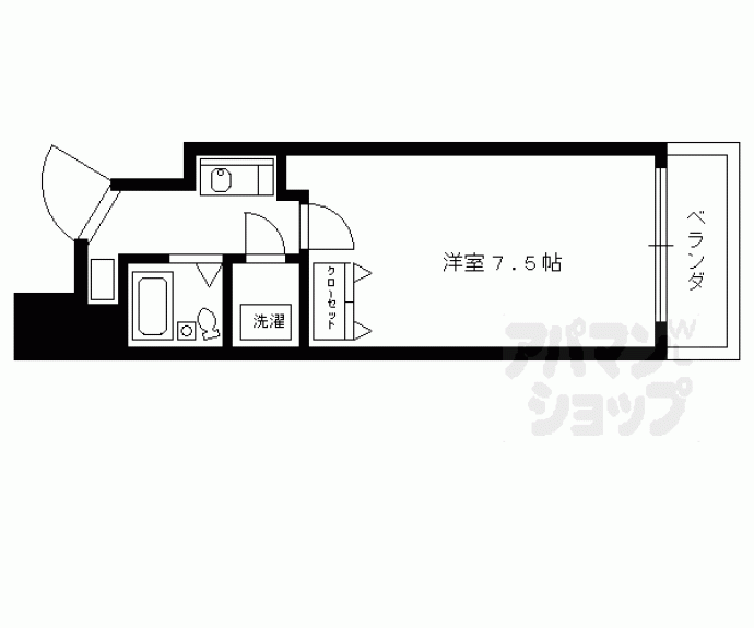 【ＦＵＳＥ四条】間取