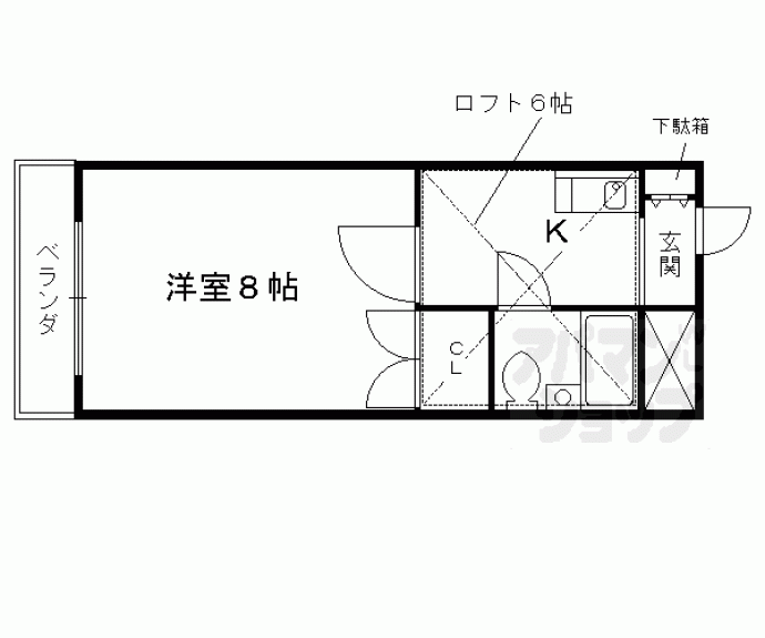 【エクセレント丸太町】間取