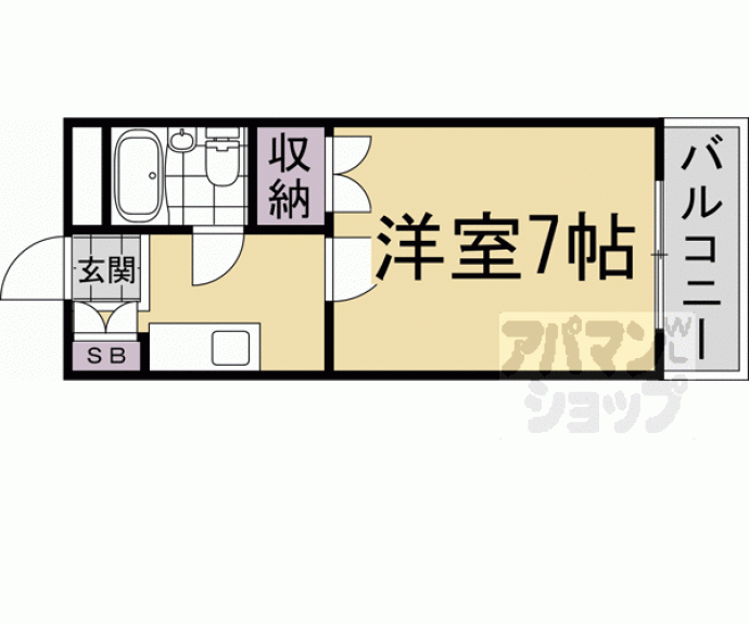 【エクセレント丸太町】間取