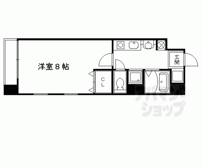 【ディクティ三条】間取