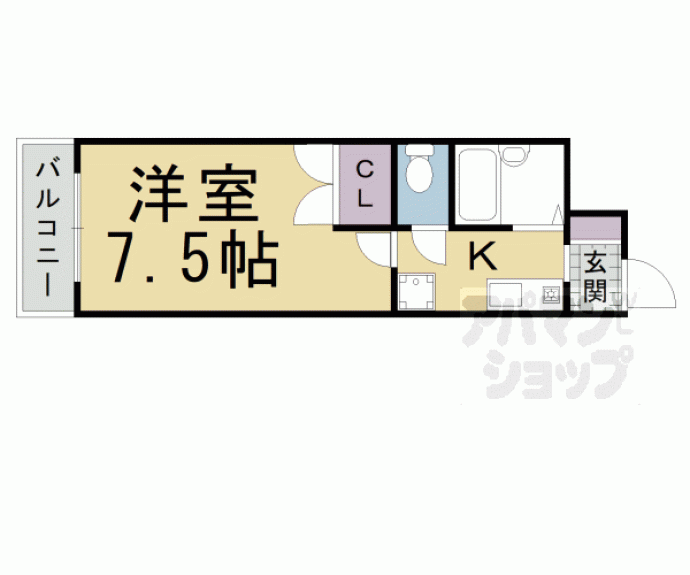 【シャントールⅢ】間取