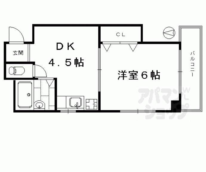 【裕都マンション】間取