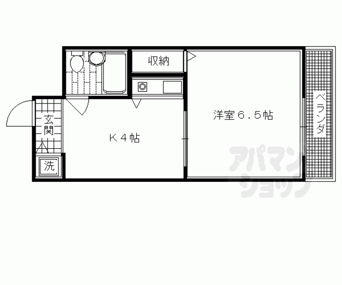 【ライオンズマンション東洞院】間取