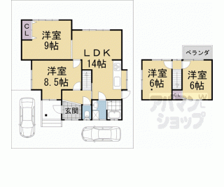 【伊勢田町名木貸家】