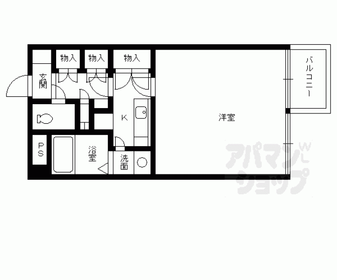 【第４７長栄フォルム御幸町】間取