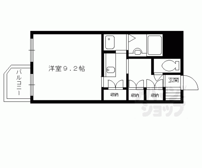 【第４７長栄フォルム御幸町】間取