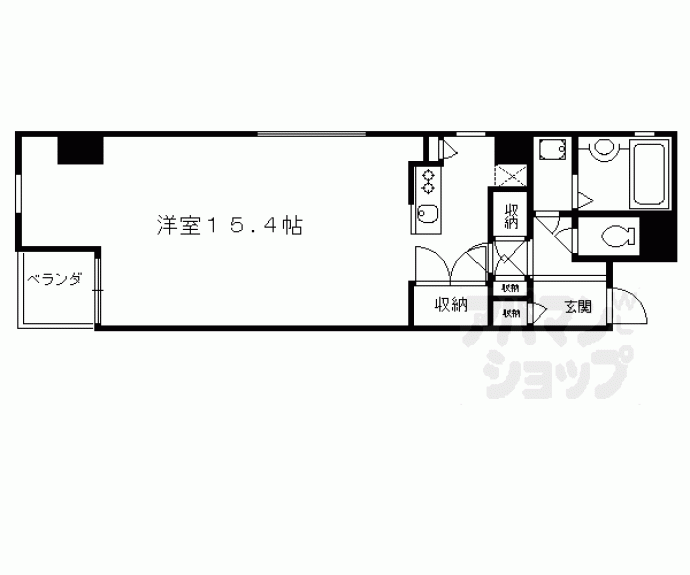 【第４７長栄フォルム御幸町】間取