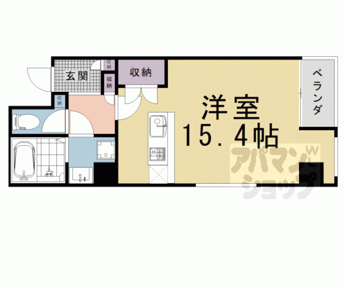 【第４７長栄フォルム御幸町】間取