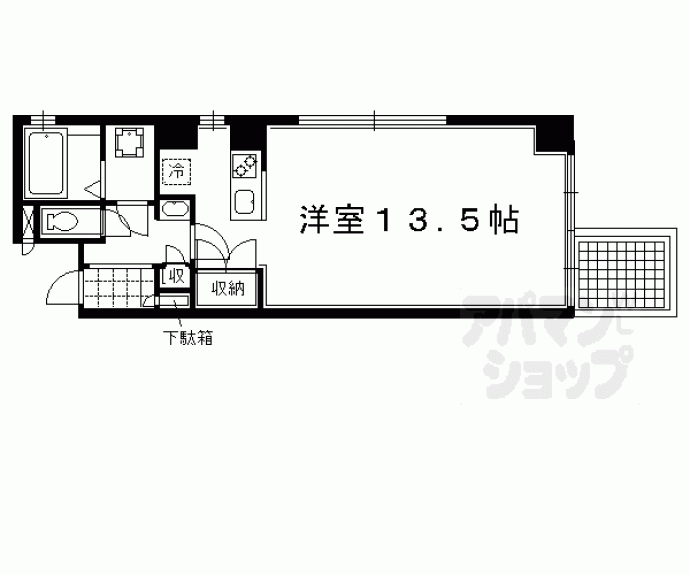 【第４７長栄フォルム御幸町】間取