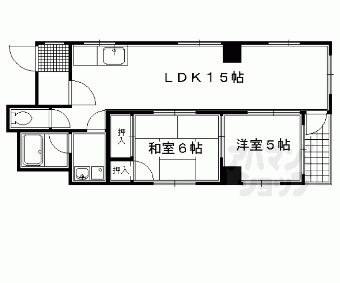 【肥後エグゼクティブビル】間取