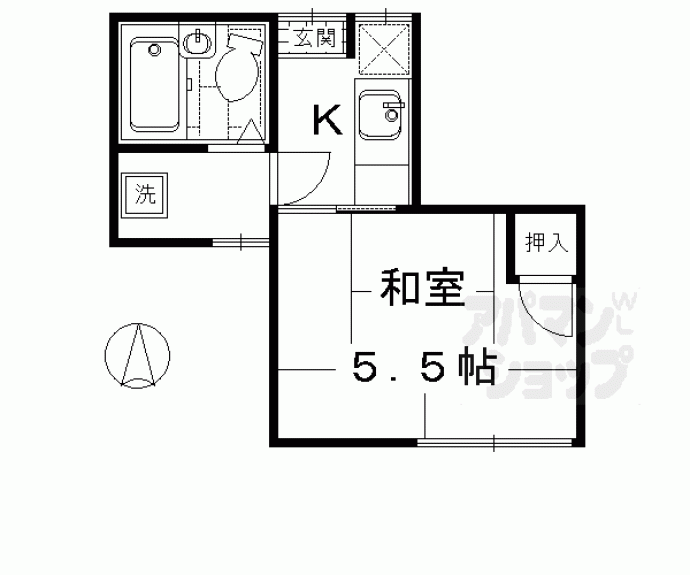 【ハイツ豊園】間取