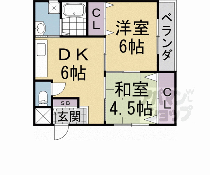 【原田マンション】間取