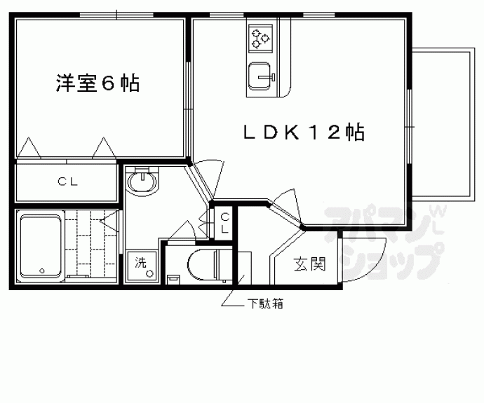 【京かも川　桜邸】間取