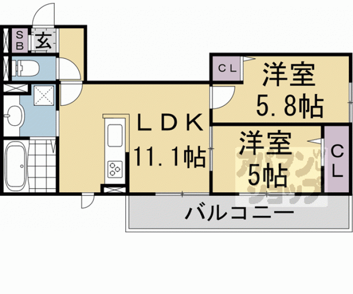 【ＨＩＧＨＢＲＩＤＧＥ・ＧＲＡＮＤＥ】間取