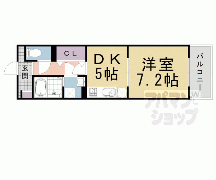 【ヴィラ　デュース】間取