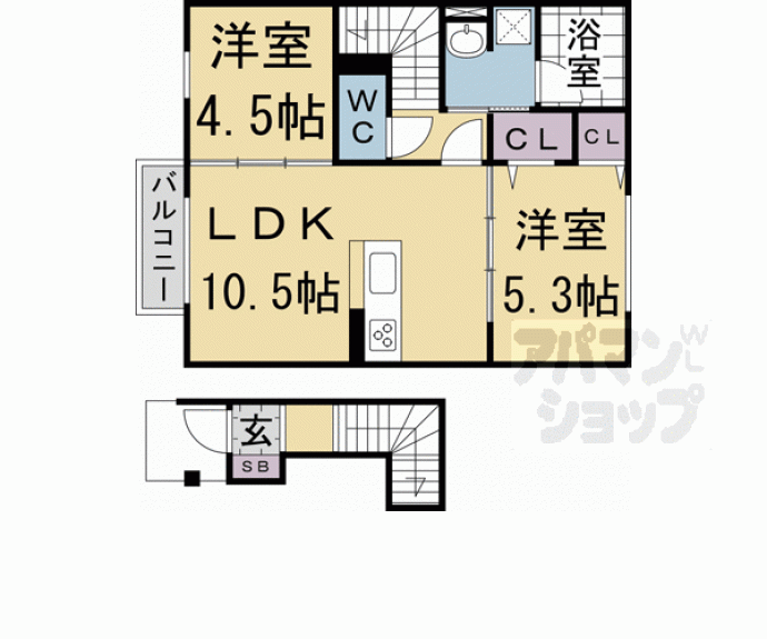 【ティガハウス】間取