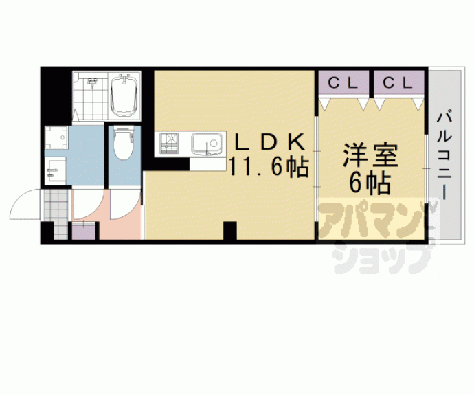 【シャルレ７番館】間取