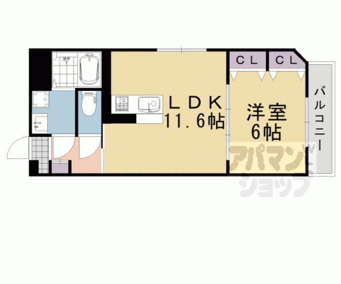 【シャルレ７番館】間取