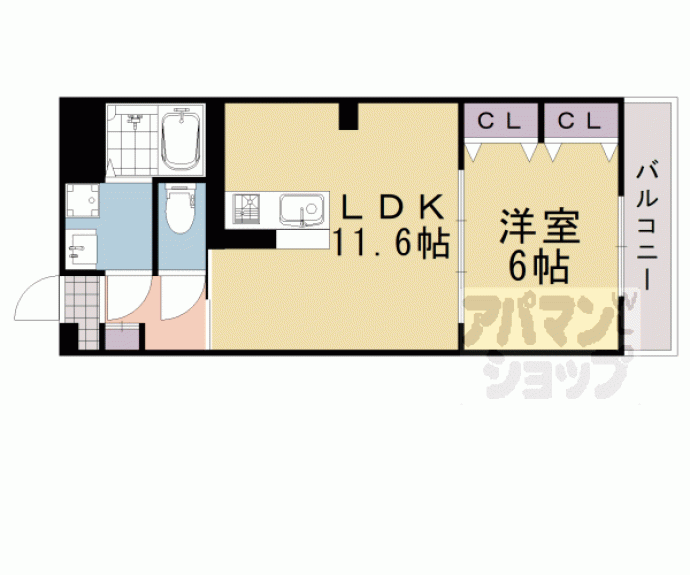 【シャルレ７番館】間取