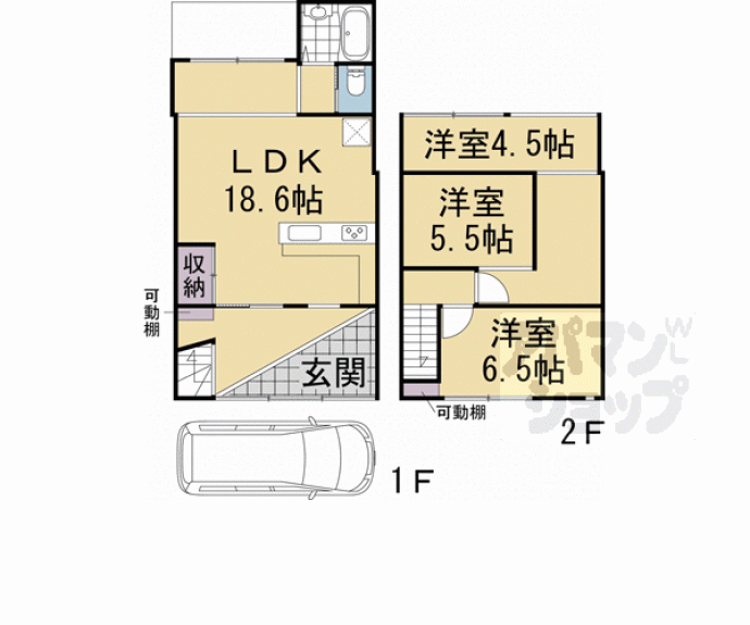 【９ＨＯＵＳＥ】間取