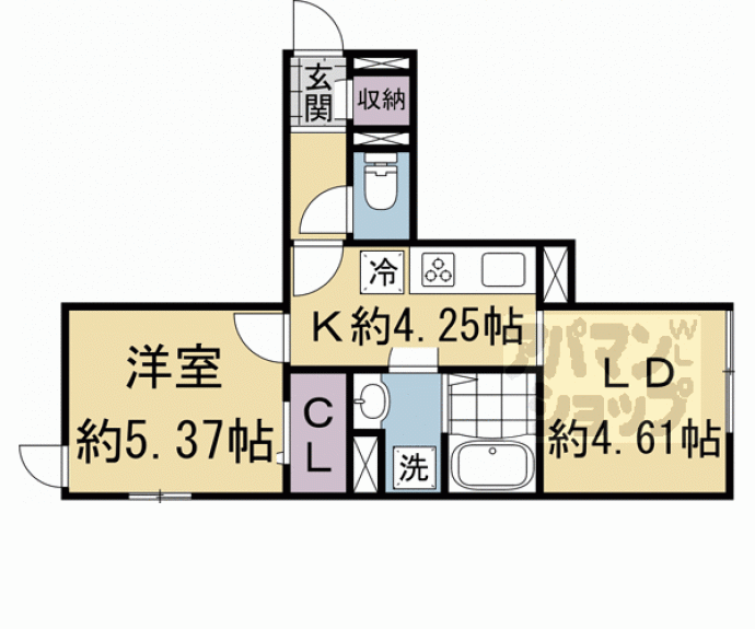 【アイリス伏見】間取