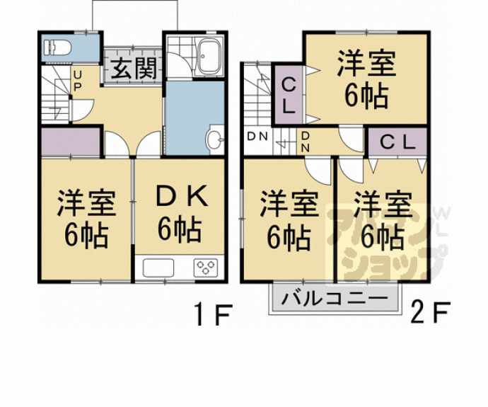 【Ｈｏｕｓｅ－Ｉ・Ｊ】間取