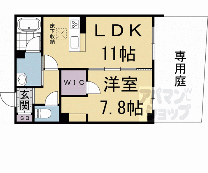 【シルフィード大宮五条】間取