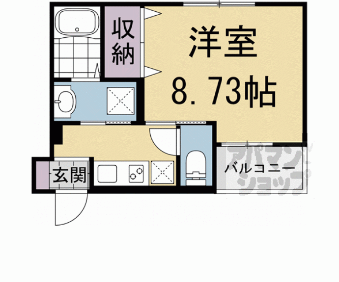 【プリメール白梅町】間取