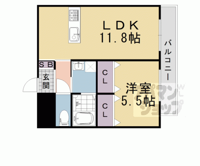 【ＥＸＣＥＥＤ洛西口】間取