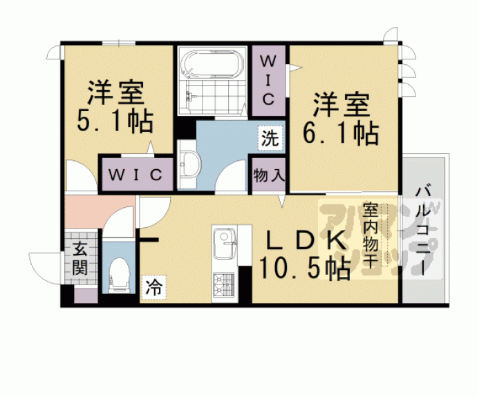 【マロード亀岡駅北】間取