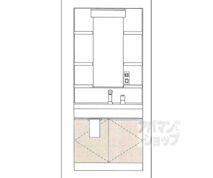 【間之町御池レジデンス】間取