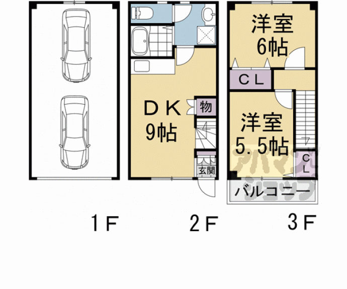 【ヴィルセラン】間取