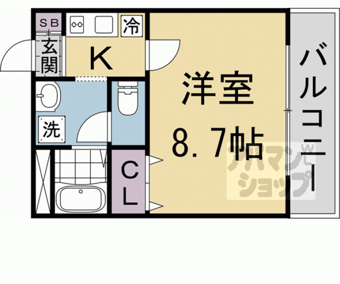 【アンカステッロ二条】間取