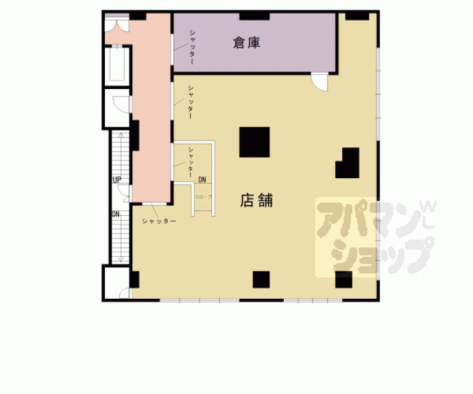 【滕屋町賃貸マンション】間取