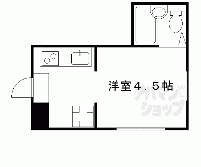 【シャルマン松原通】間取