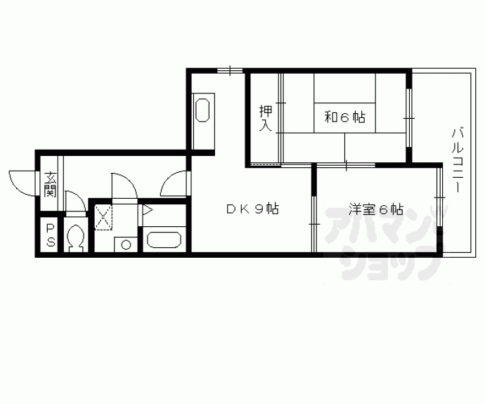 【カステッロロッソ】間取