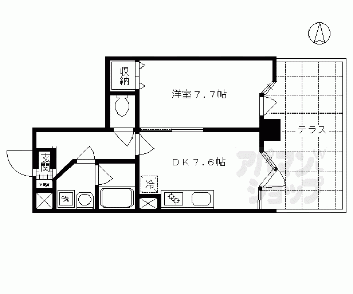 【藤和シティホームズ御池】間取