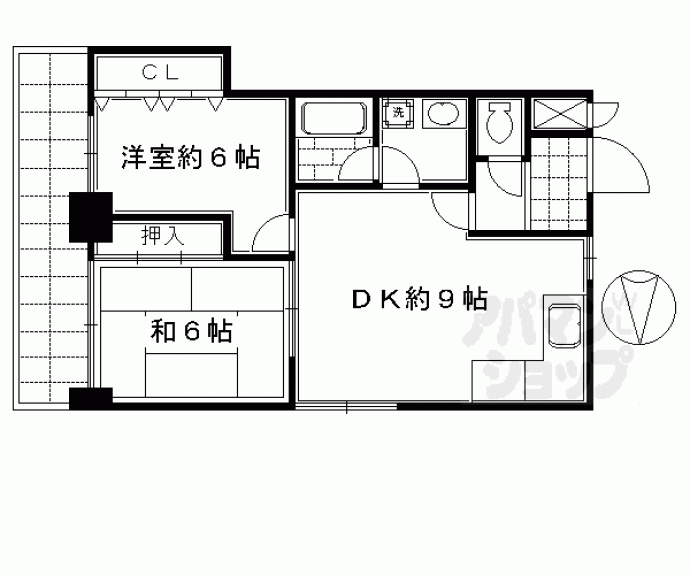 【エクセル四条富小路】間取