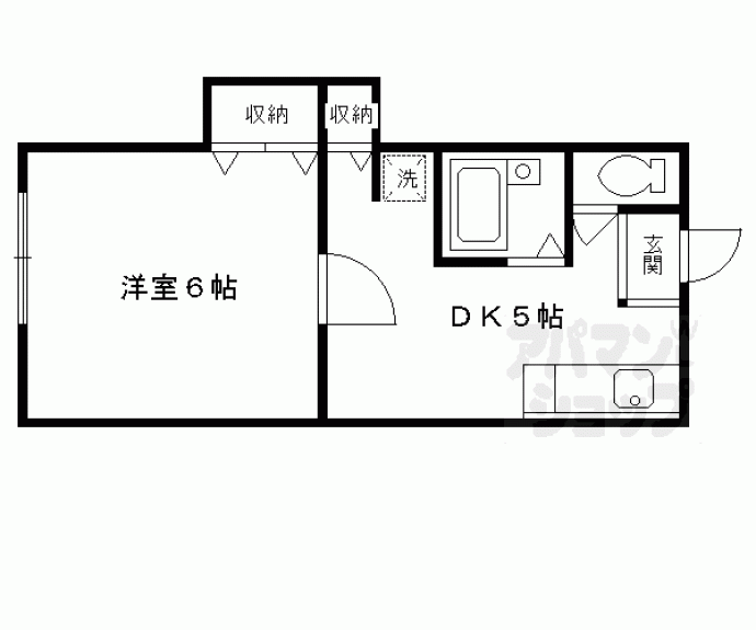 【松本マンション】間取