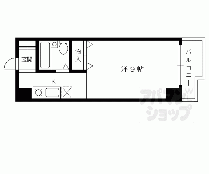 【スカイブルー品川】間取