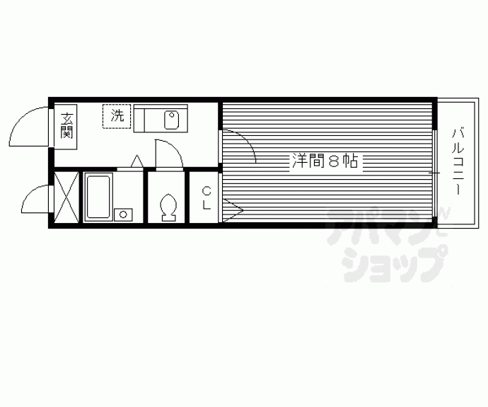 【リベラシオン稲荷】間取