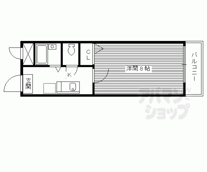 【リベラシオン稲荷】間取