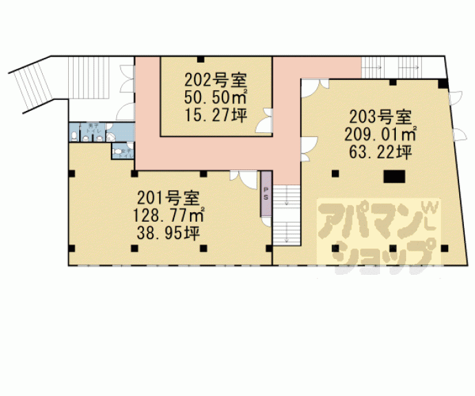 【プリシード淀駅前ビル】間取