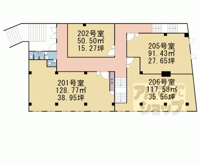 【プリシード淀駅前ビル】間取