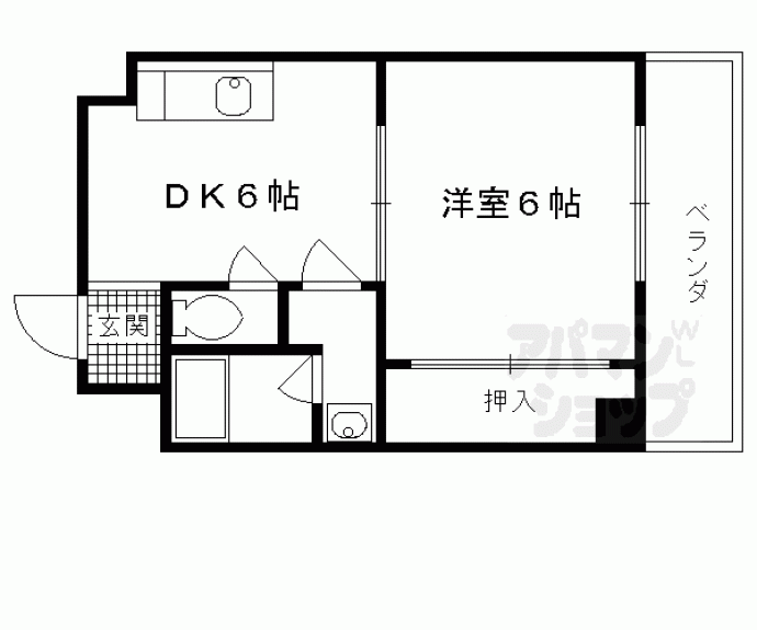 【ラーク安田パートⅡ】間取