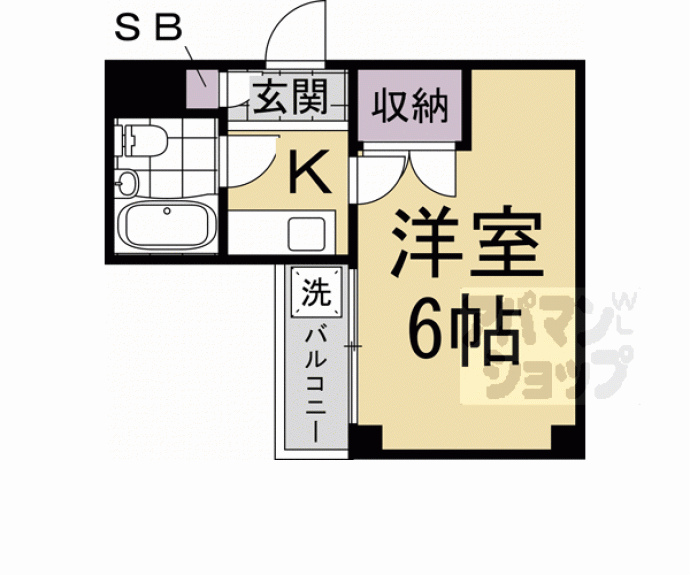 【シグナス御所ノ内】間取