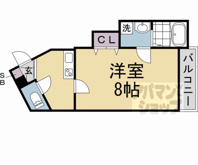 【ＧＲＡＮＤ　ＣＡＳＡ　ＯＹＡＫＥ】間取