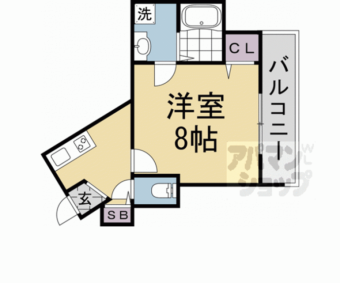 【ＧＲＡＮＤ　ＣＡＳＡ　ＯＹＡＫＥ】間取