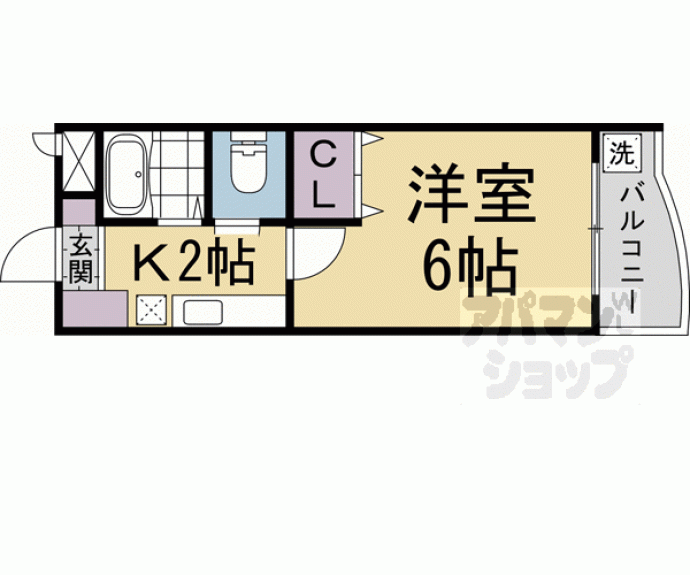 【シティ８８】間取